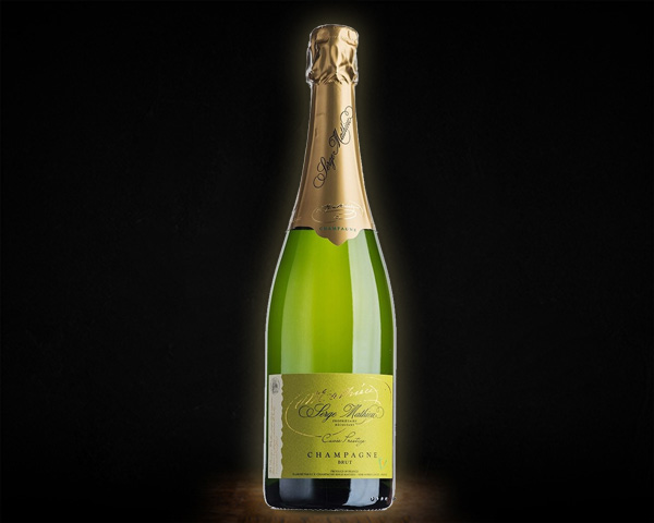 Champagne Serge Mathieu, Cuvee Prestige Brut вино игристое белое брют, 0,75 л