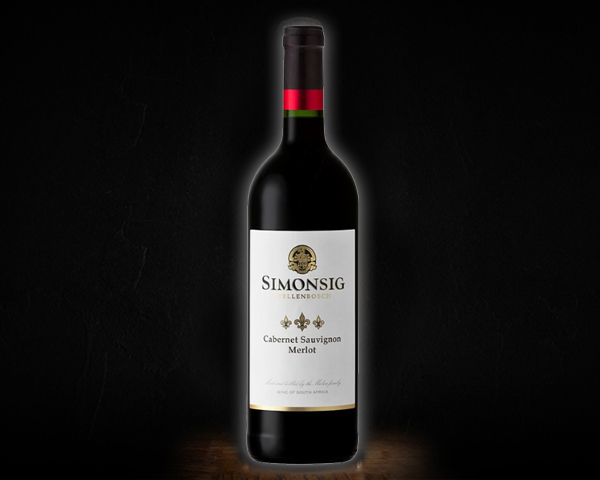 Simonsig, Cabernet Sauvignon-Merlot вино сухое красное, 0,75 л