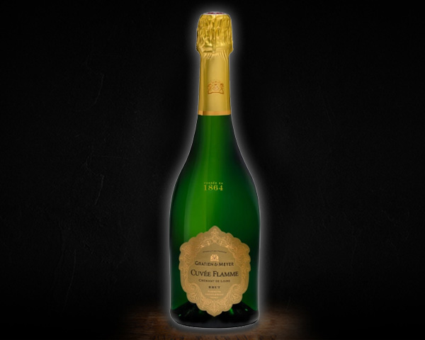 Gratien & Meyer, Cuvee Flamme Cremant de Loire вино игристое сухое белое брют, 0,75 л