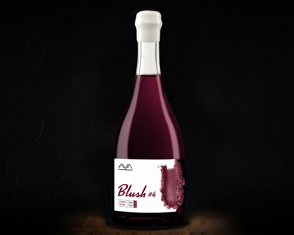 Blush #4 Pinot Noir, Aya Organic Wine вино игристое сухое экстра брют красное, 0,75 л