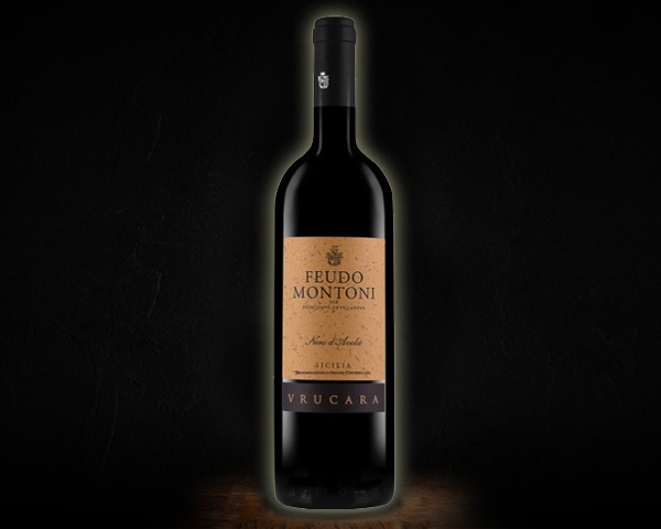 Feudo Montoni, Vrucara Nero d'Avola, Sicilia вино сухое красное, 0,75 л