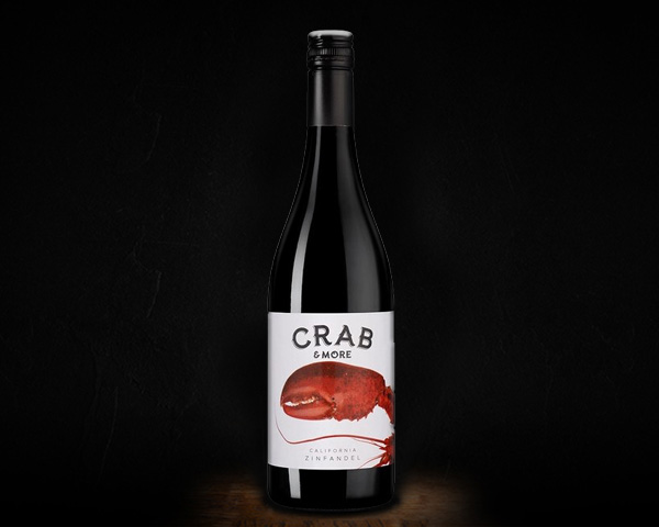 Crab & More, Zinfandel вино сухое красное, 0,75 л