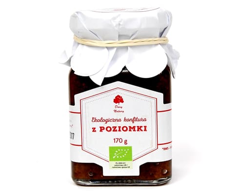 Варенье земляничное на тростниковом сахаре, 170 г
